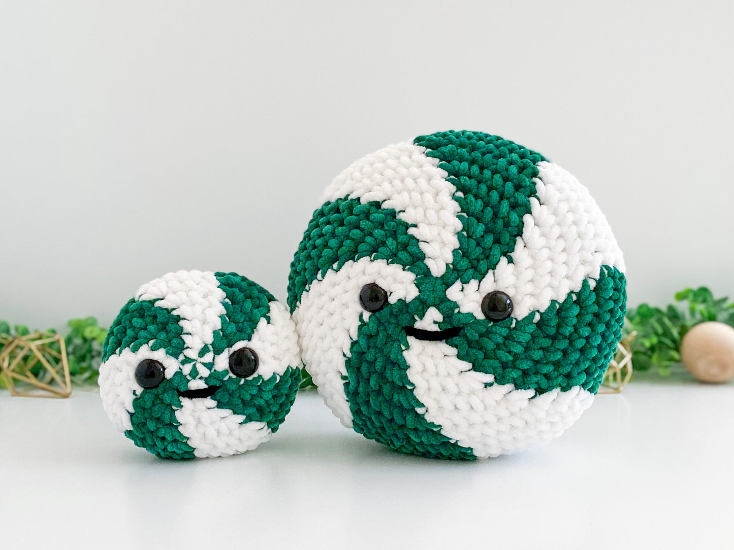 Bundle: Big and Mini Peppermint Crochet Patterns