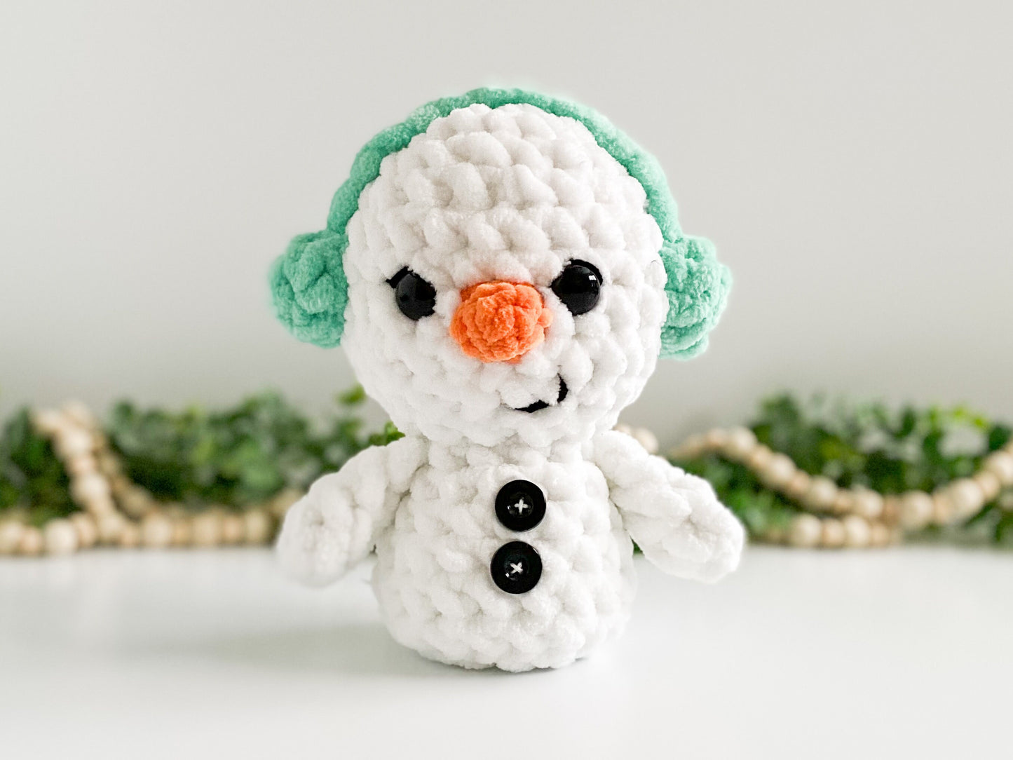 Mini Snowman Crochet Pattern