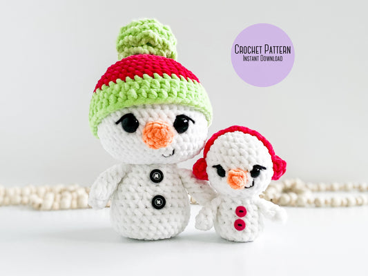 Snowman Bundle Crochet Patterns