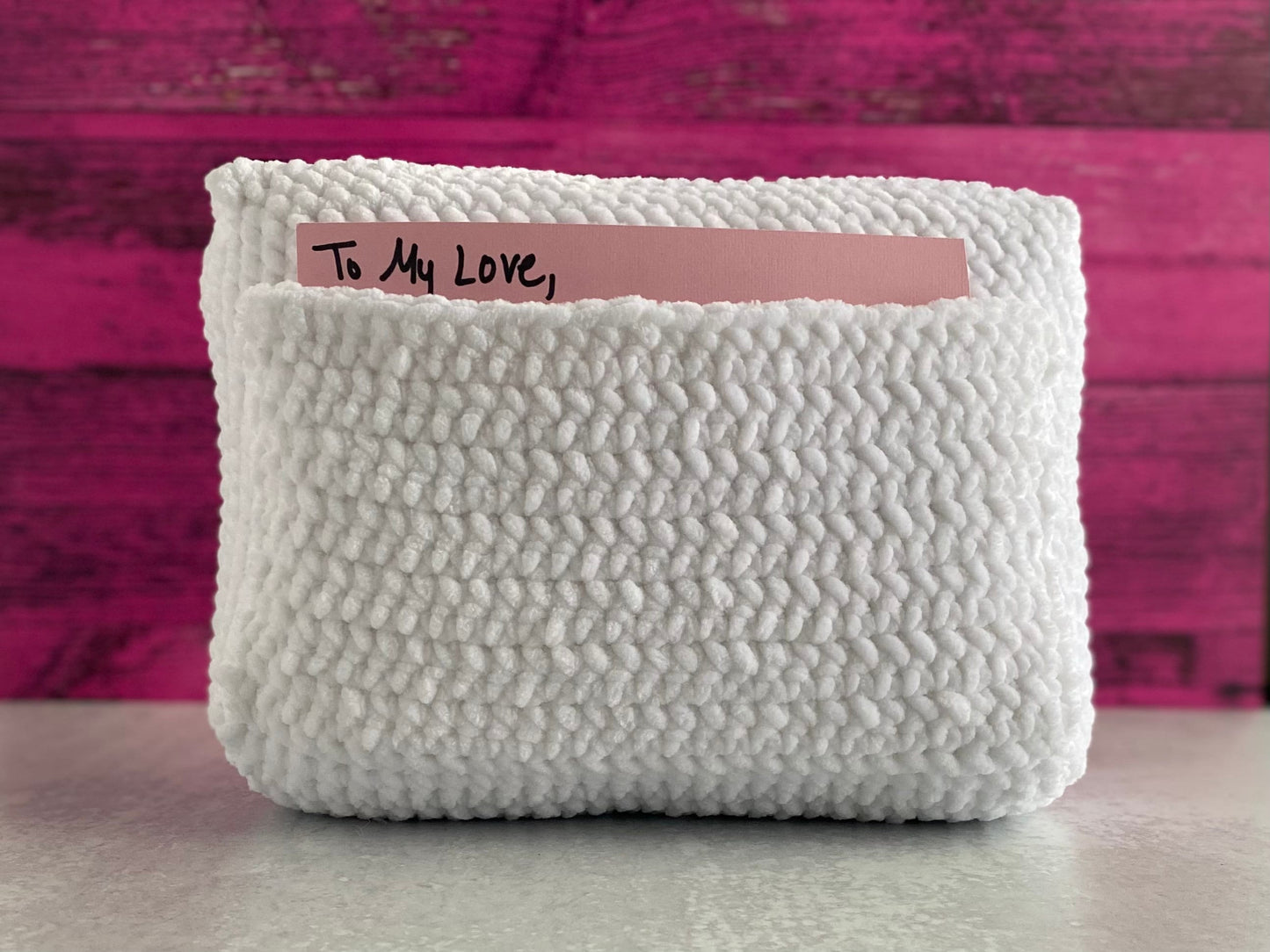 Big Love Letter Crochet Pattern