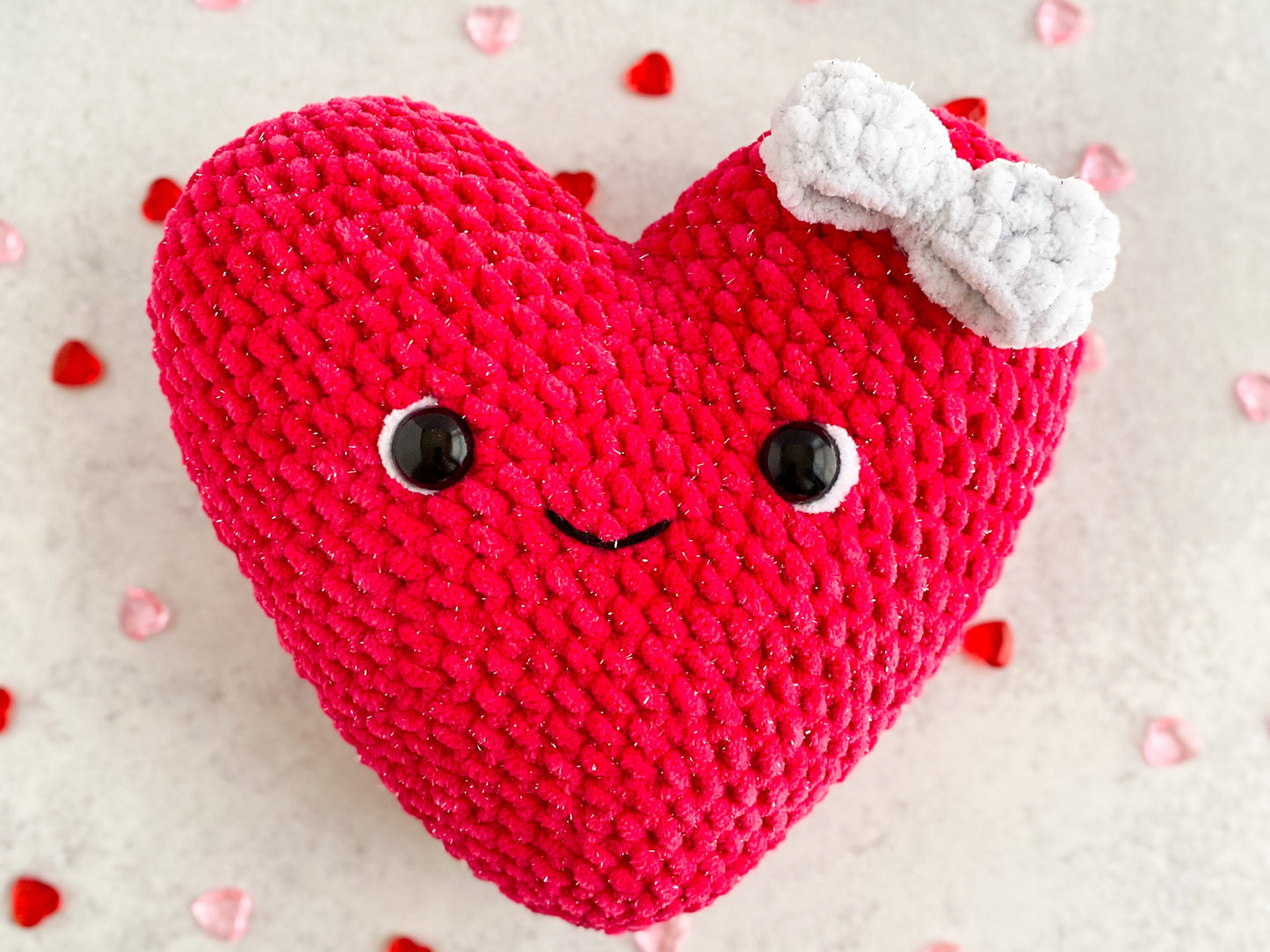Bundle: Big and Mini Sweet Heart Crochet Patterns