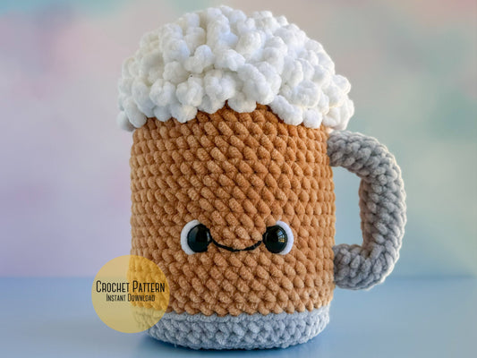 Big Beer Mug Crochet Pattern