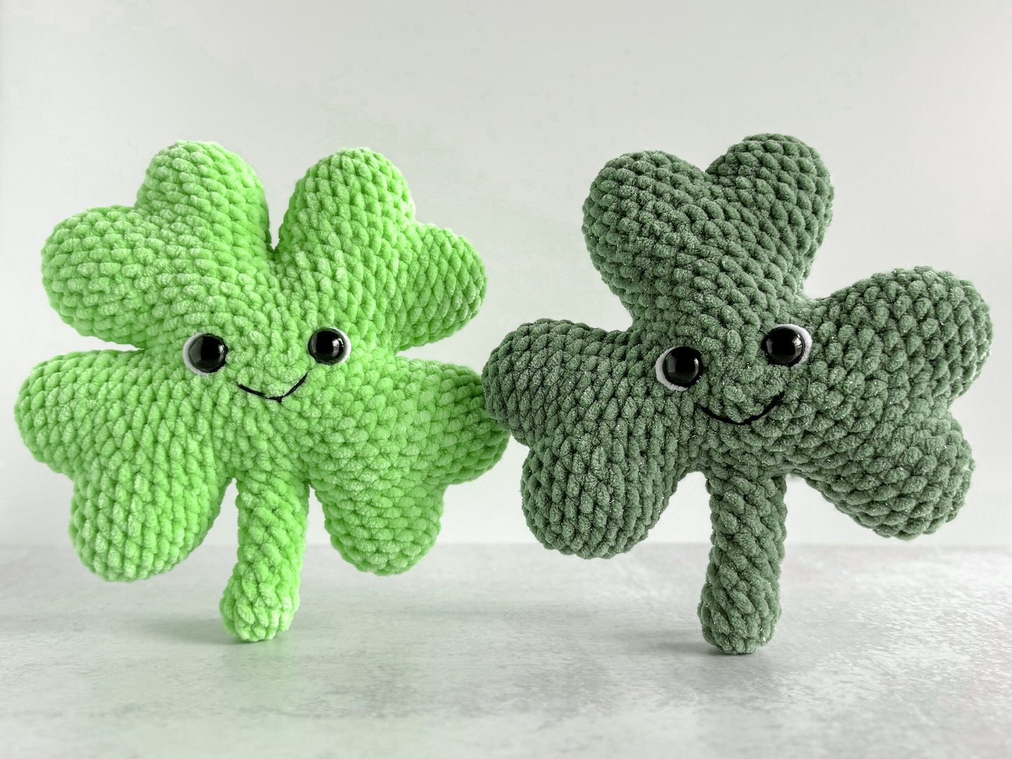Bundle: Big and Mini Shamrock Crochet Patterns