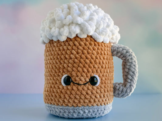 Bundle: Big and Mini Beer Mug Crochet Patterns