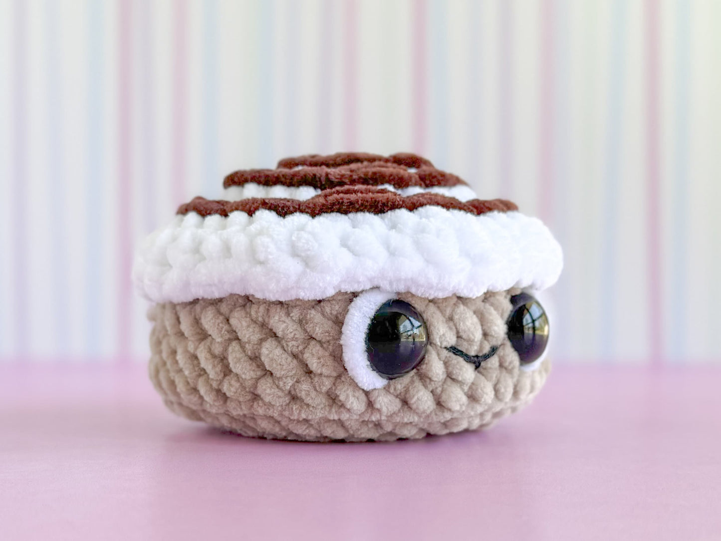 Mini Cinnamon Roll Crochet Pattern