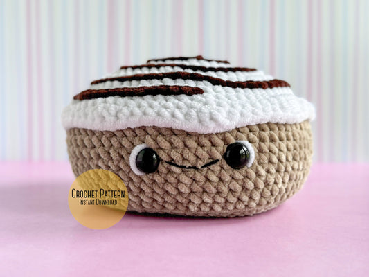 Big Cinnamon Roll Crochet Pattern
