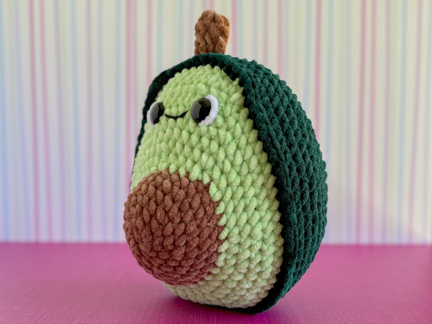 Big Avocado No Sew Amigurumi Crochet Pattern