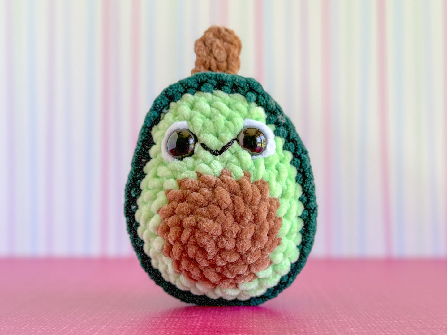 Bundle: Big and Mini Avocado No Sew Amigurumi Crochet Patterns