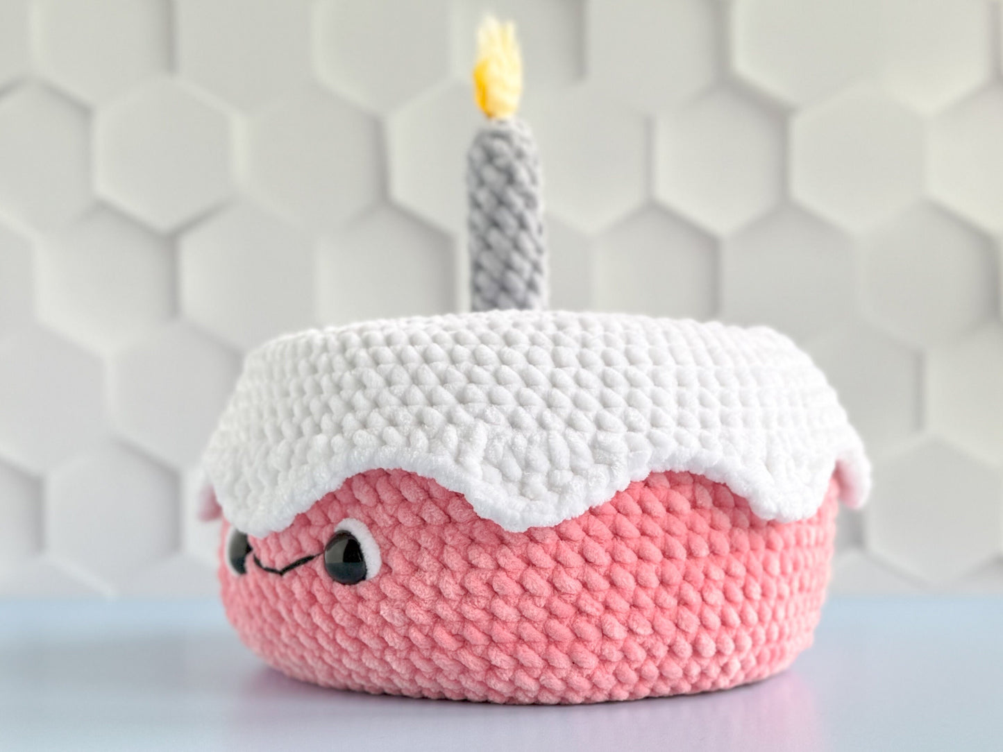 Big Birthday Cake Crochet Pattern