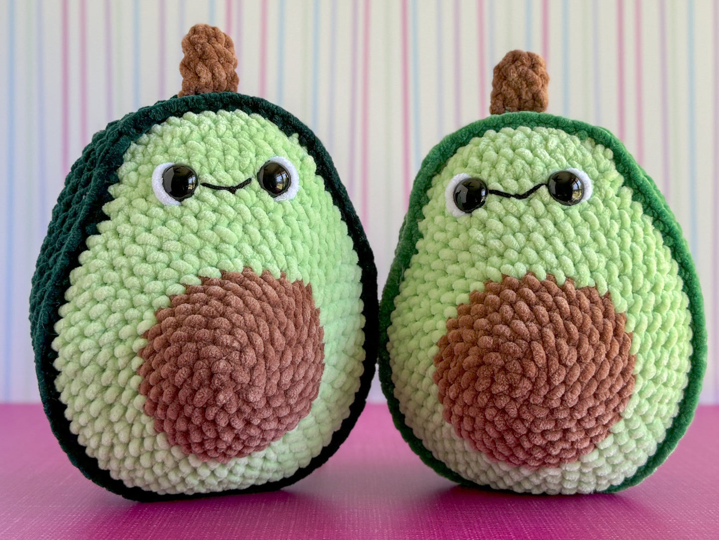 Big Avocado No Sew Amigurumi Crochet Pattern