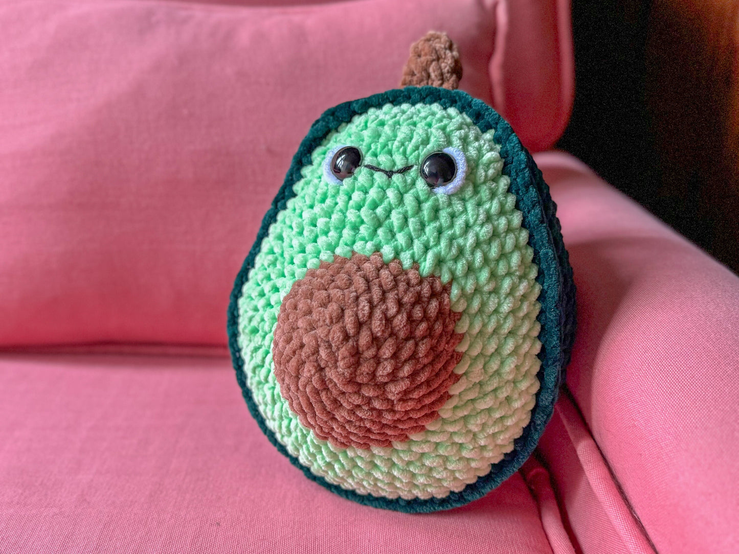Big Avocado No Sew Amigurumi Crochet Pattern