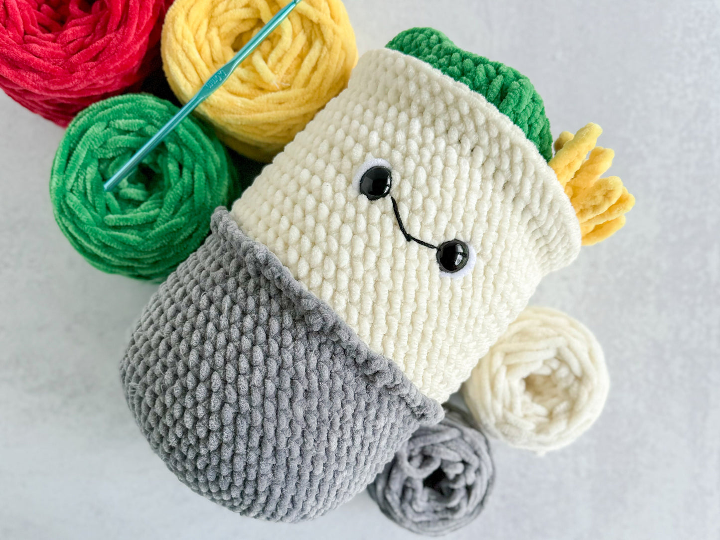 Bundle: Big and Mini Burrito No Sew Crochet Pattern