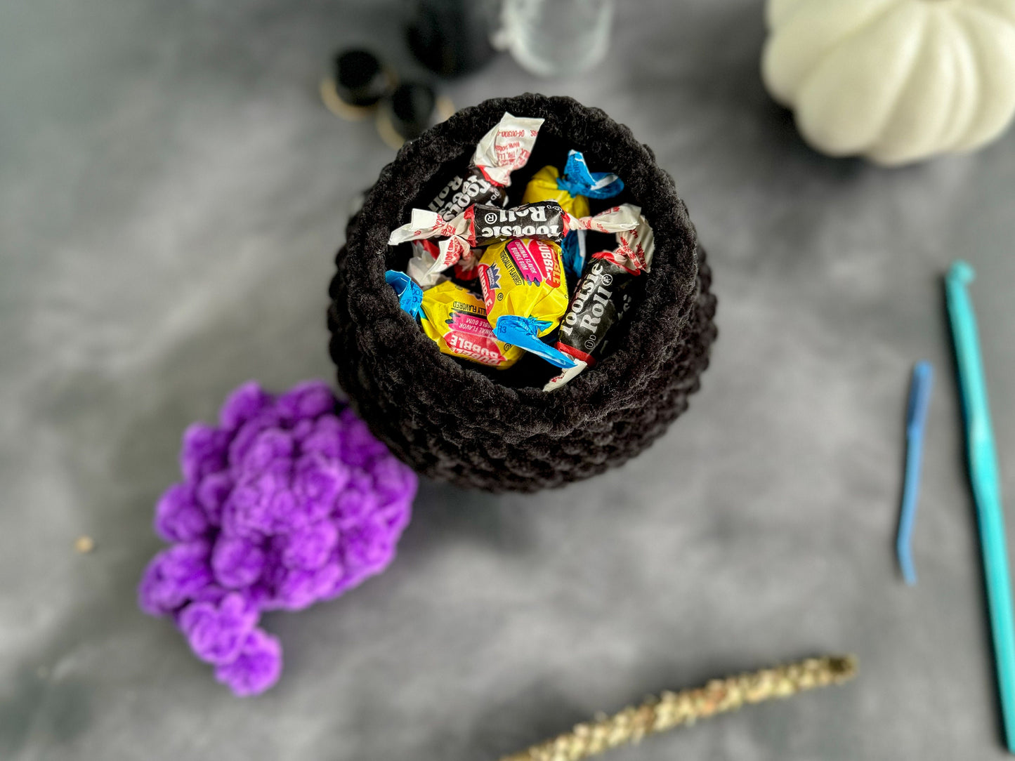 Mini Cauldron Crochet Pattern