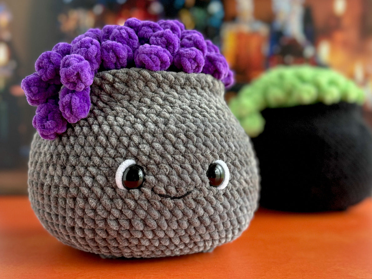 Cauldron Pattern Big Cauldron Crochet Pattern – Little Baby Rory Crafts