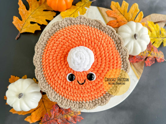 Big Pumpkin Pie Crochet Pattern