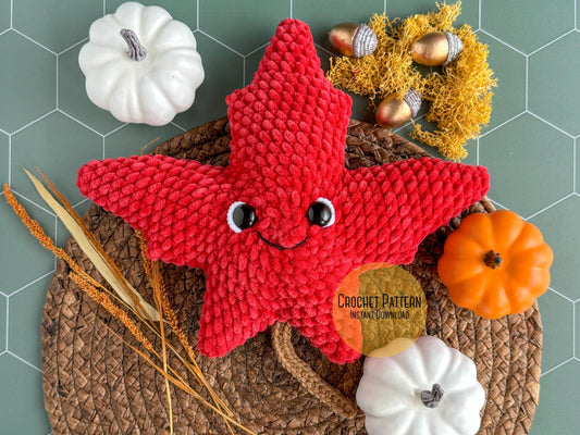 Big Autumn Leaf Crochet Pattern