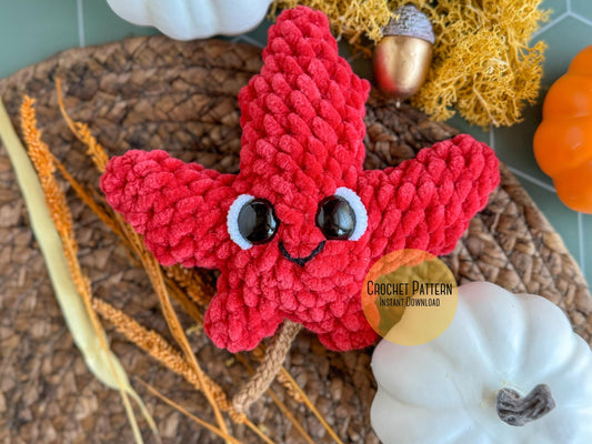Mini Autumn Leaf Crochet Pattern