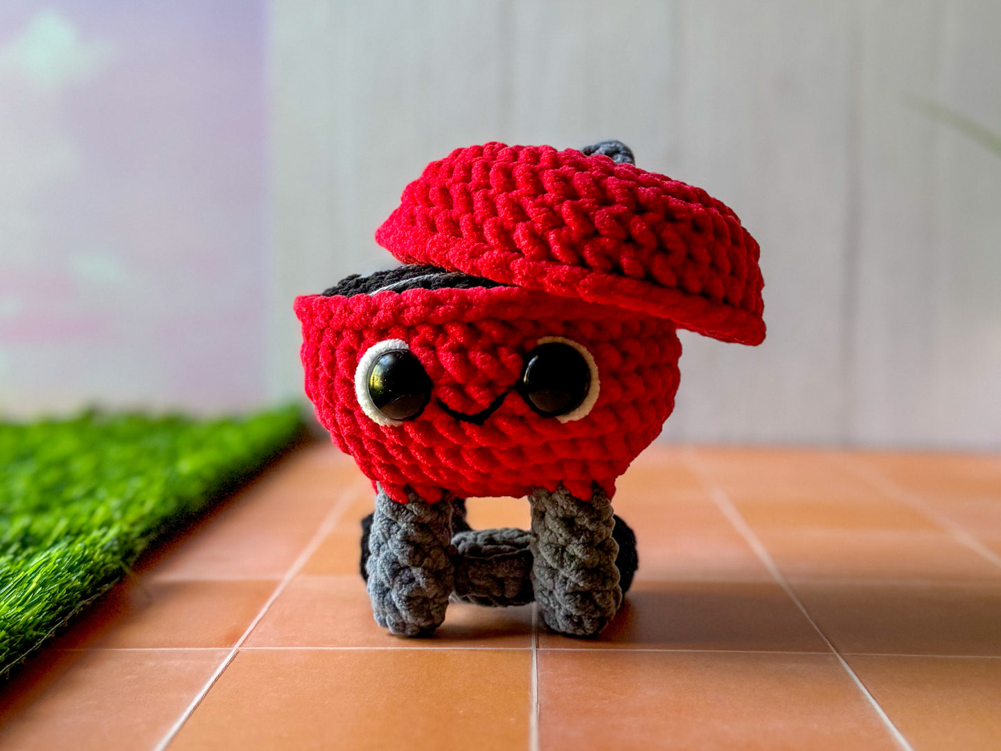 Mini BBQ Grill Crochet Pattern