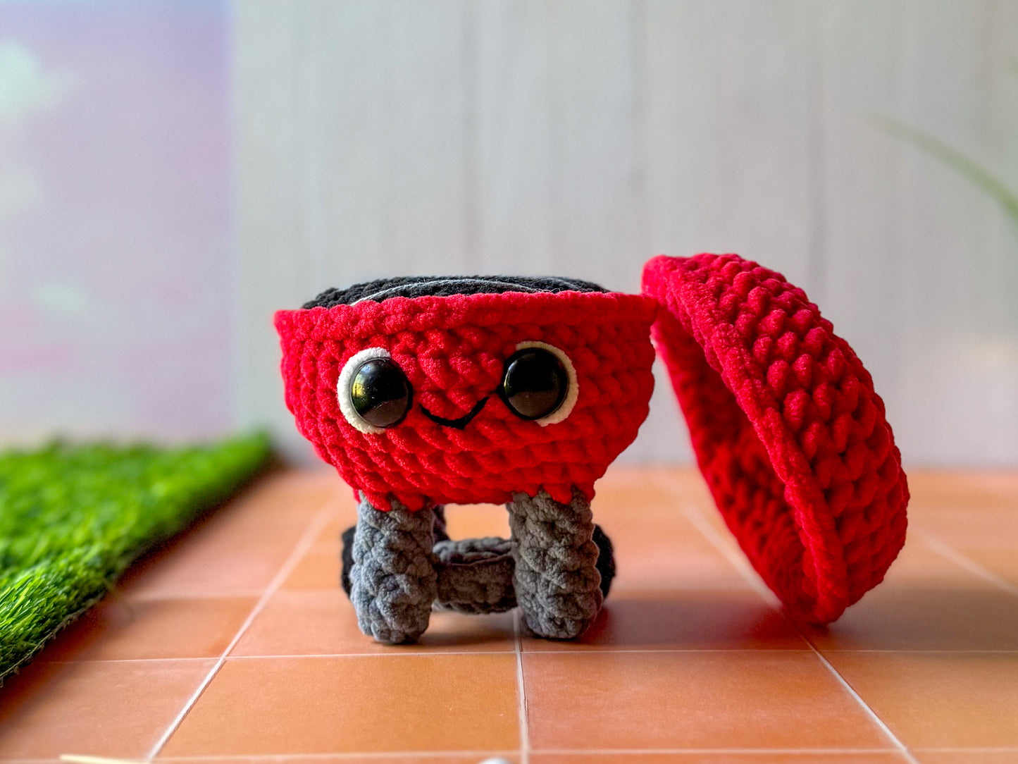 Bundle: Big and Mini BBQ Grill Crochet Patterns