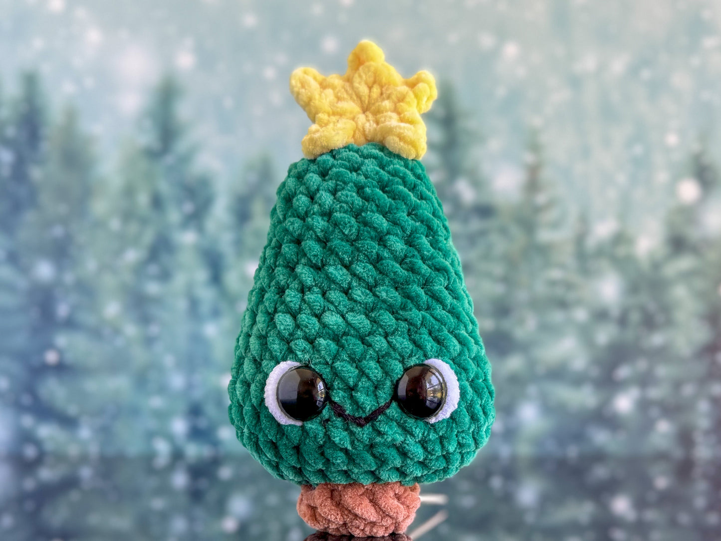 Christmas Crochet Pattern Mini Bundle: Present, Christmas Tree, Peppermint, Snowflake