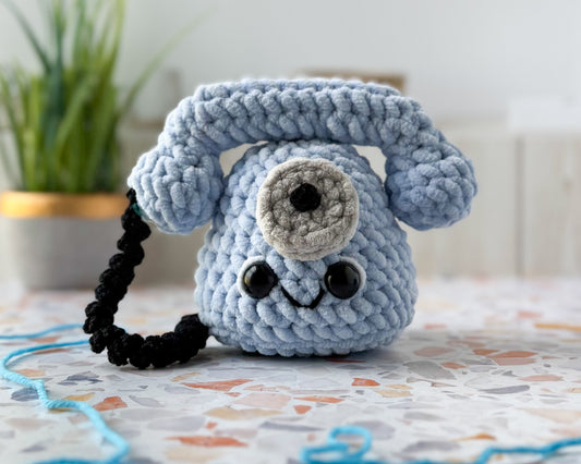 Mini Rotary Phone Crochet Pattern