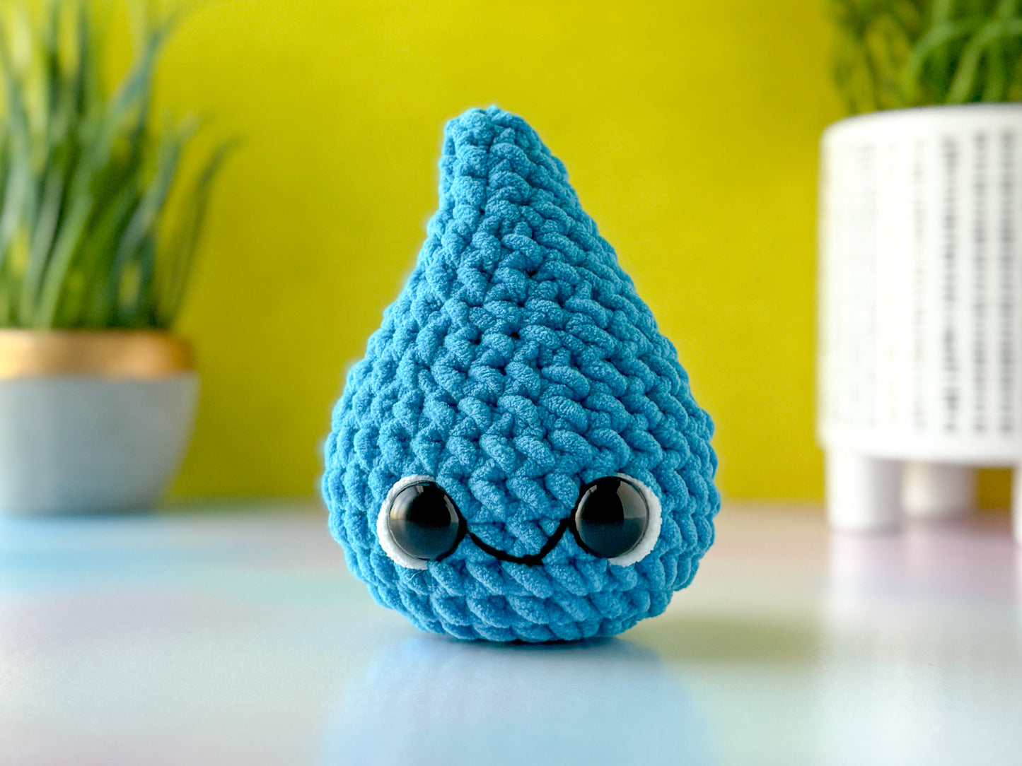 Mini Raindrop Crochet Pattern