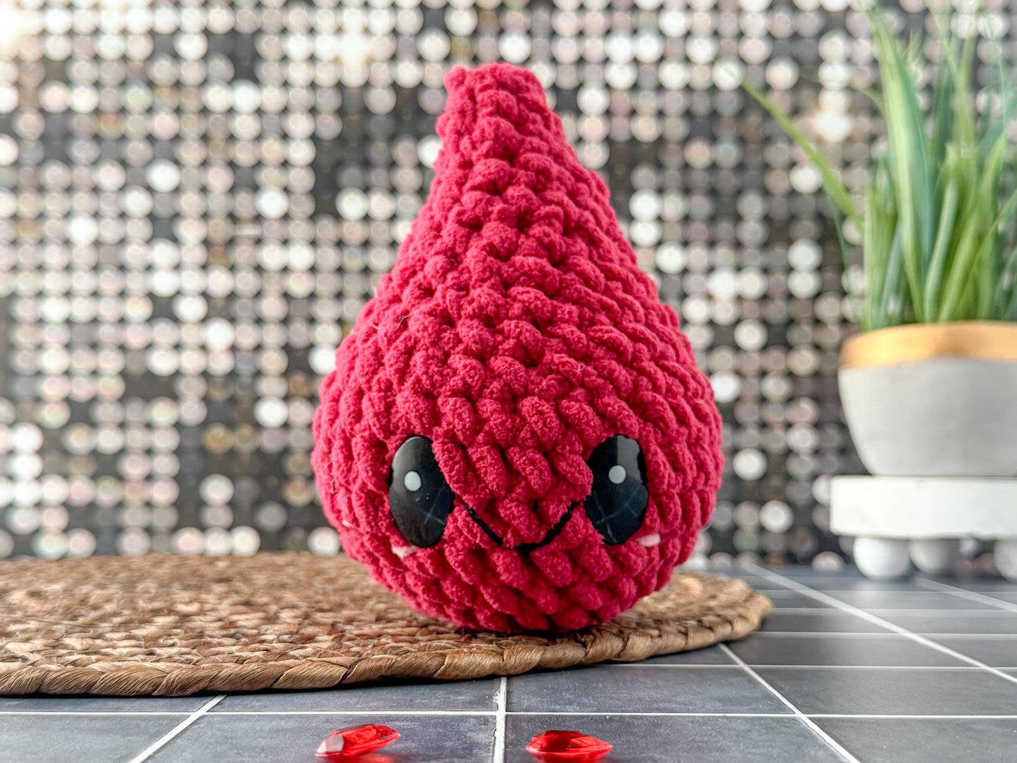 Mini Raindrop Crochet Pattern