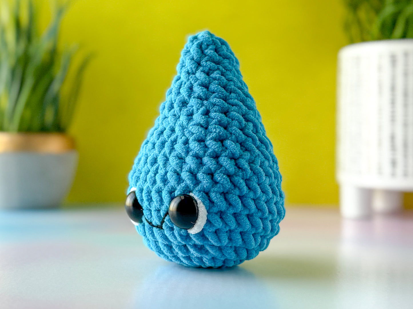 Mini Raindrop Crochet Pattern